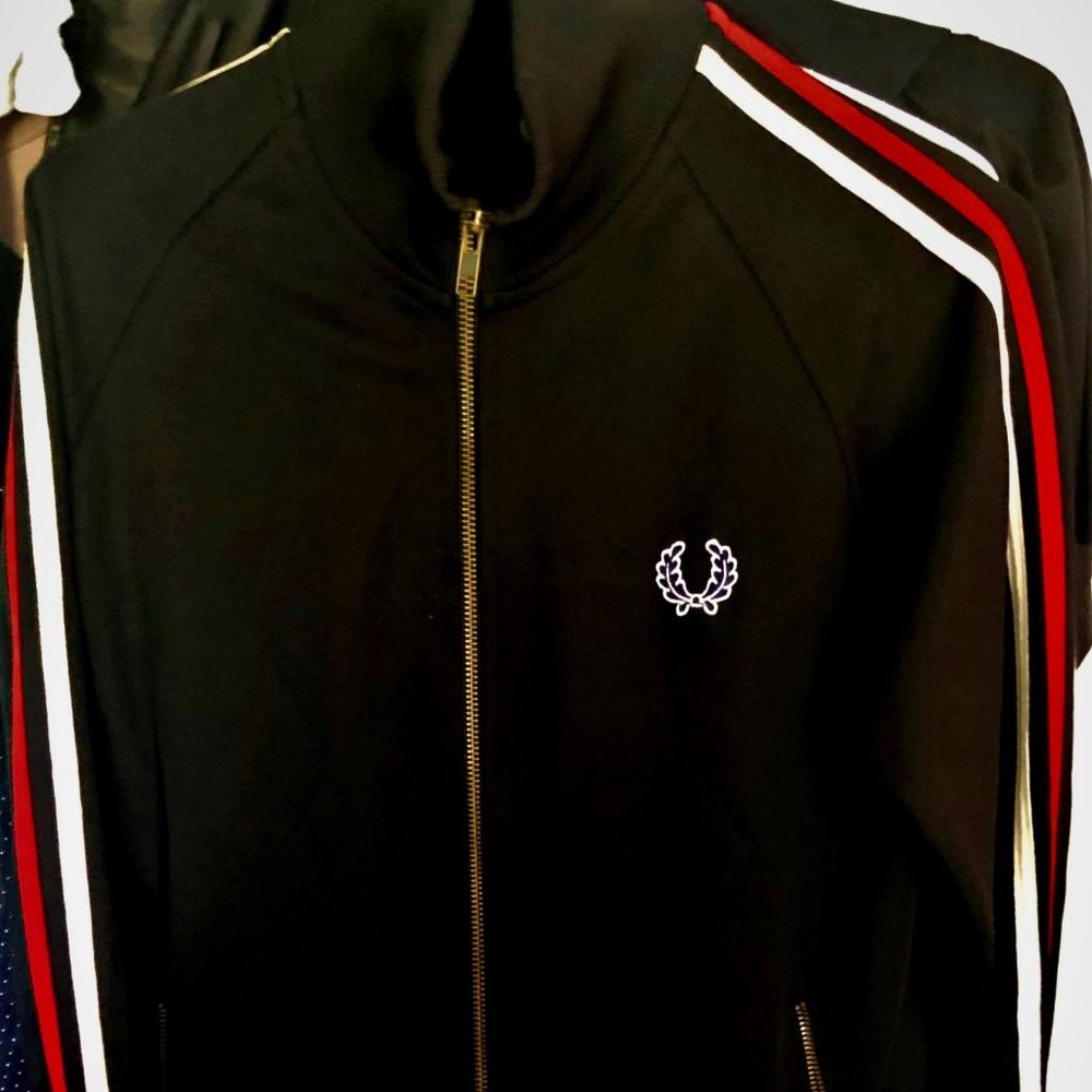 Fred Perry Track Jacket Small